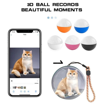 3D Crystal Ball Ultrasound With Electronic Display Sound 3D Memory Crystal Ball Video Player Electronic Screen Ball