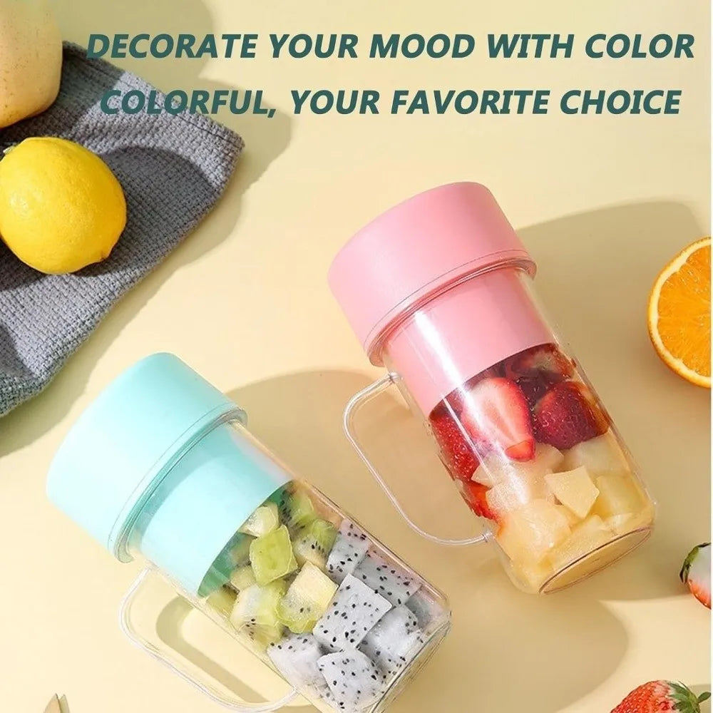 Gifts Rechargeable Fruit Juicer Portable Versatile Fruit Blender Kitchen Appliances Fruit Blender Outdoor Camping Juicers