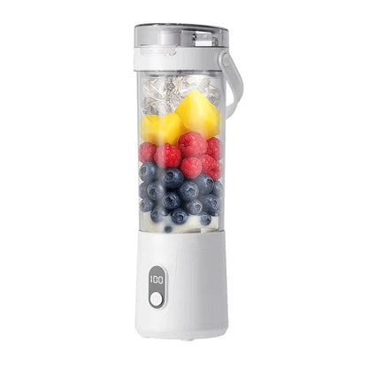 Portable Mixer 600ml 12 Blades Household Fruit Cup Smoothie Mixer USB Rechargeable Smoothie Mixer Personal Juicer kitchen Tools